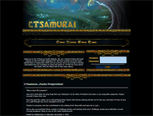 Tablet Screenshot of ctsamurai.net